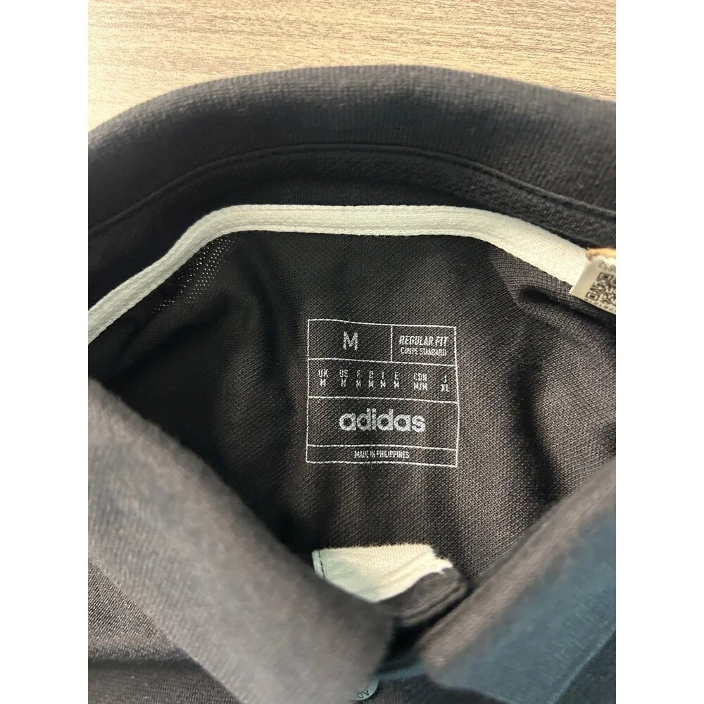 LAFC Men’s Adidas Black Polo Size M